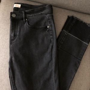 LOFT Black denim pants - Size 6
